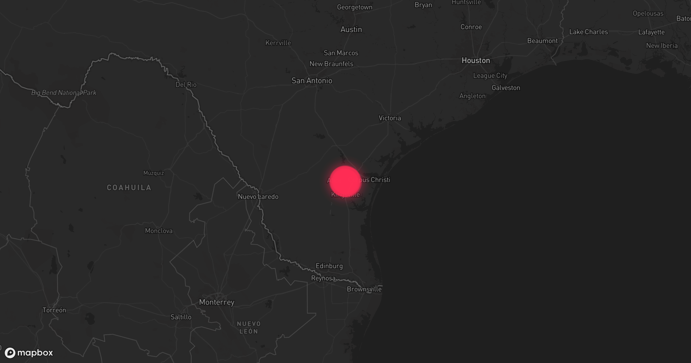 Storm warning map Bishop 4/4/2026
