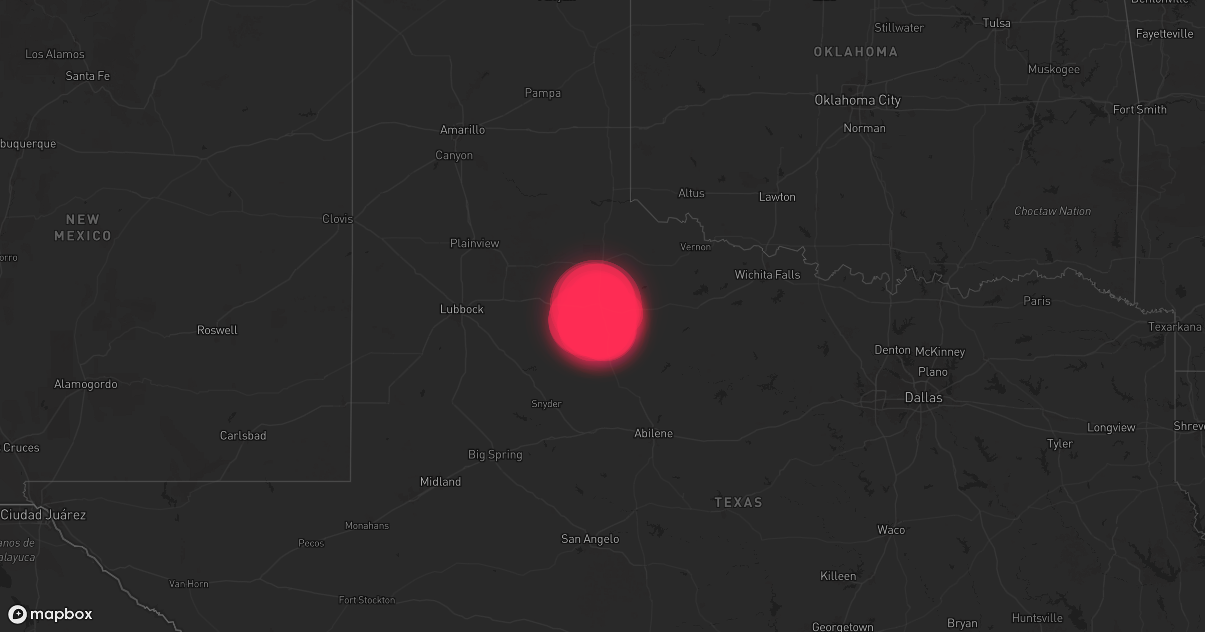 Storm warning map Paducah 4/1/2026