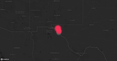 Storm warning map: Fort Hancock, TX