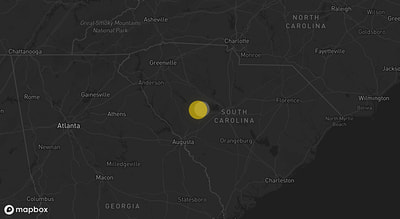 Storm warning map: Batesburg-Leesville, SC
