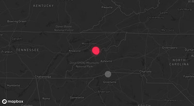 Storm warning map: Marietta, SC