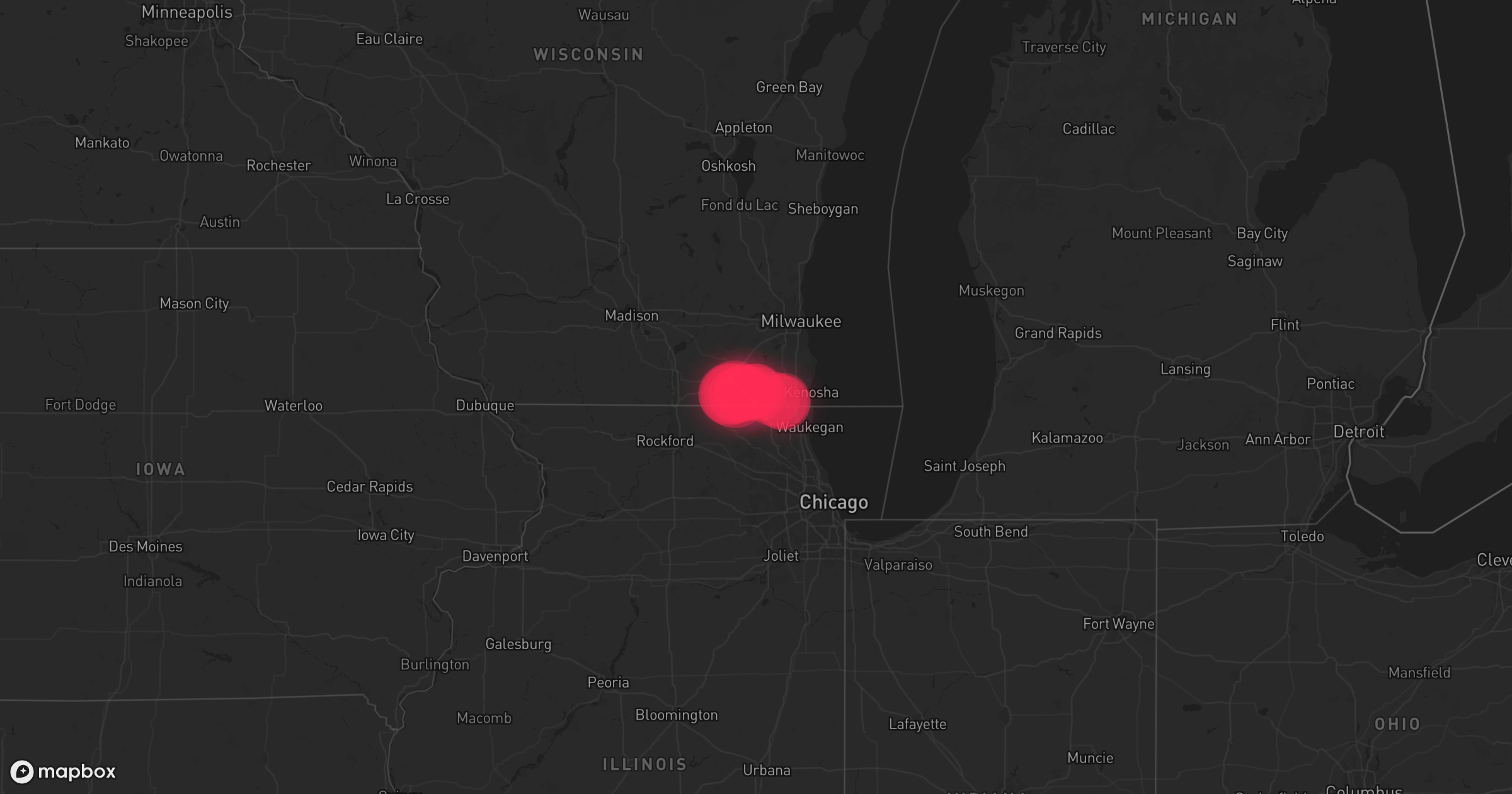 Storm warning map Burlington 3/31/2026