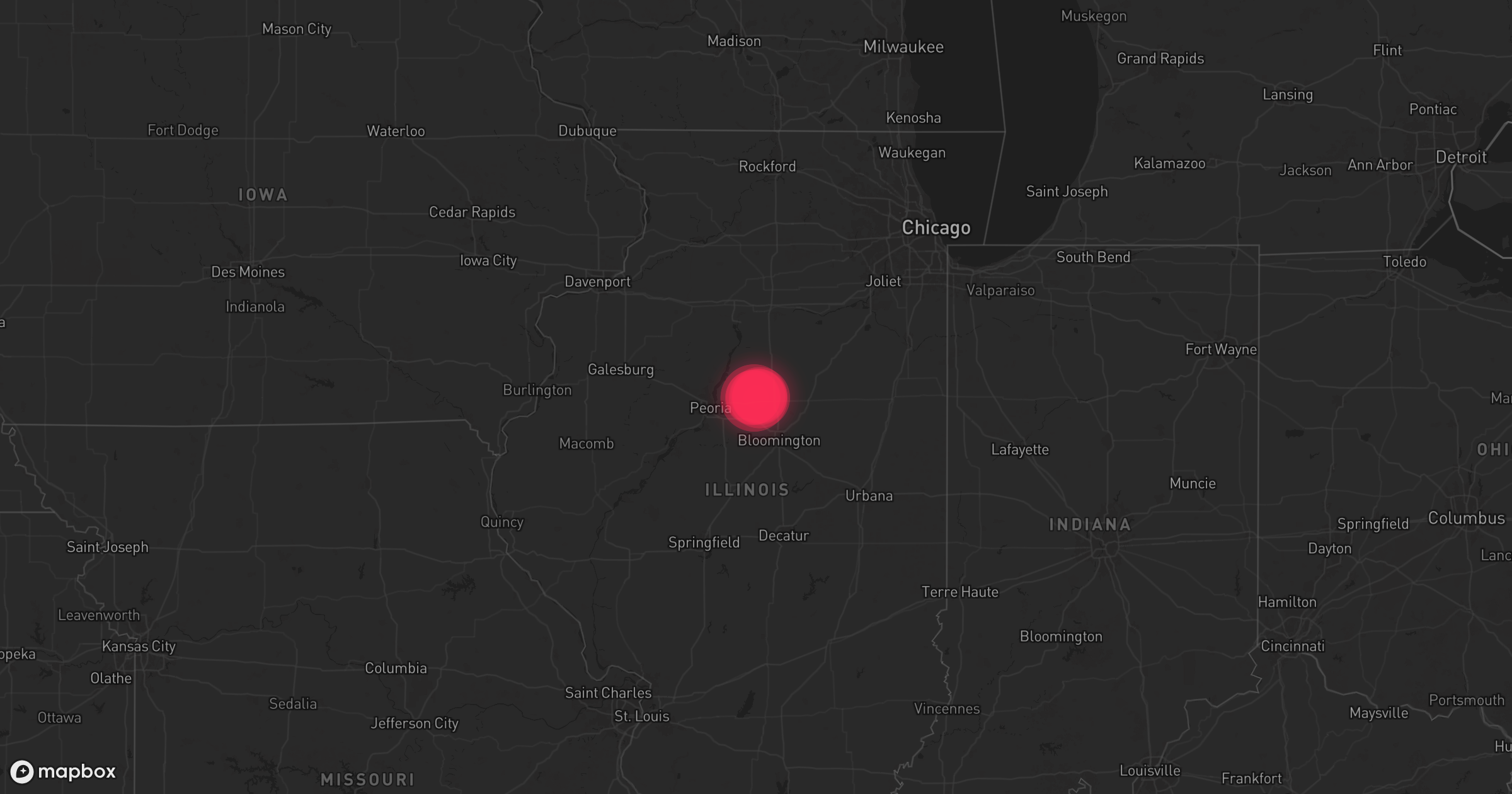 Storm warning map El Paso 3/31/2026