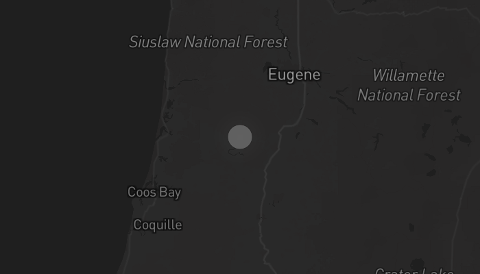 Storm warning map: Elkton, OR