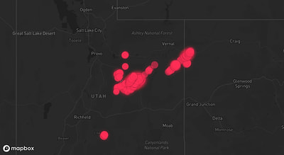 Storm warning map: Price, UT