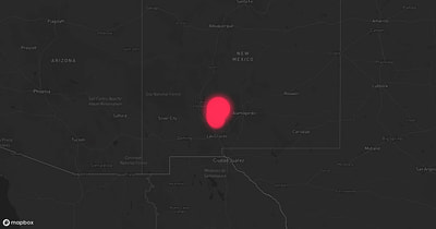Storm warning map: Truth or Consequences, NM