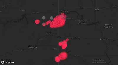 Storm warning map: Ekalaka, MT