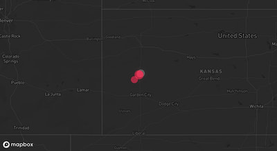 Storm warning map: Scott City, KS