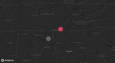 Storm warning map: McDonald, TN