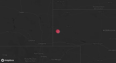 Storm warning map: Gering, NE