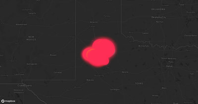 Storm warning map: Floydada, TX