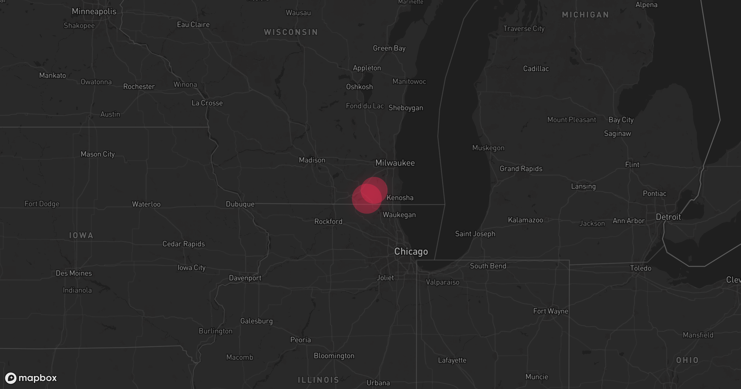 Storm warning map Burlington 4/4/2026