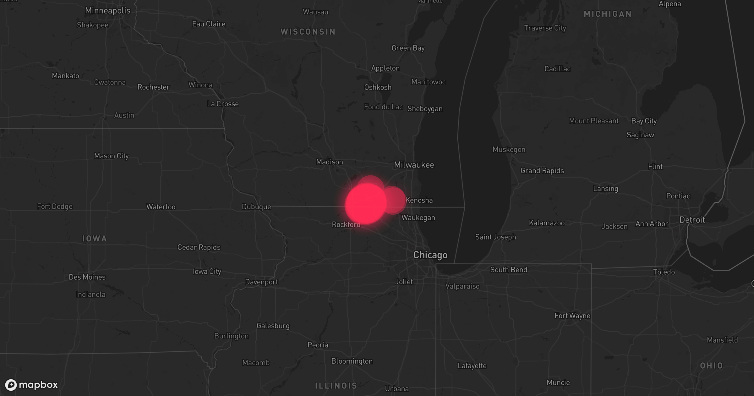 Storm warning map Burlington 3/31/2026
