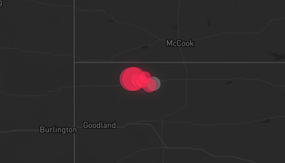 Storm warning map: Atwood, KS