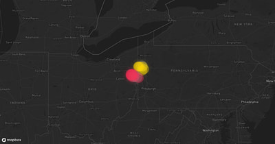 Storm warning map: Mercer, PA