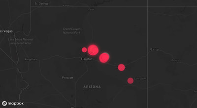 Storm warning map: Leupp, AZ