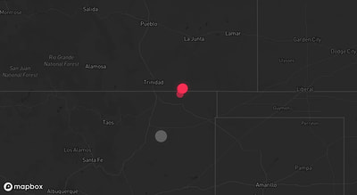 Storm warning map: Mills, NM